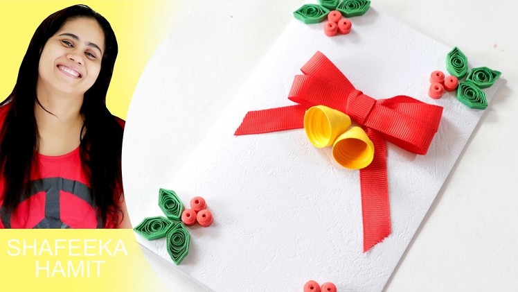 How to make paper quilling christmas cards