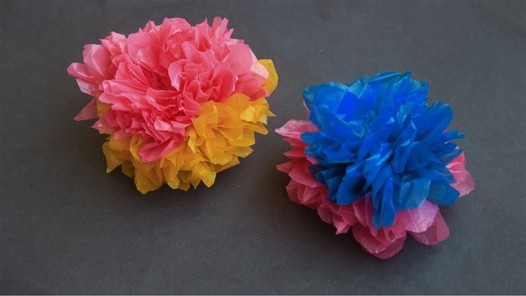 How to Make Plastic Bag Flowers In Creative Arts By Srujana TV
