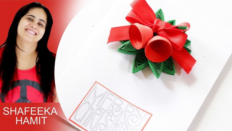 How to make simple christmas cards paper quilling