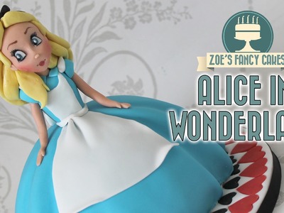 Alice in Wonderland doll cake: Alice Through the Looking Glass cakes