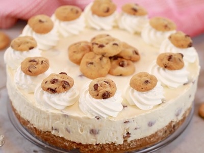 Chocolate Chip Cookie Cheesecake - Gemma's Bigger Bolder Baking Ep 134