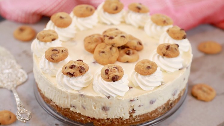 Chocolate Chip Cookie Cheesecake - Gemma's Bigger Bolder Baking Ep 134