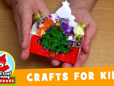 Christmas Basket Craft for Kids | Maple Leaf Learning Playhouse
