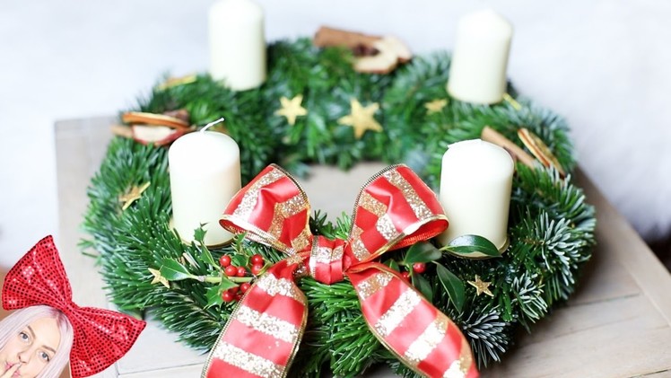 DIY Advent wreath | CHRISTMAS WITH ANY