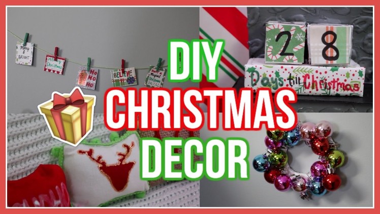 DIY CHRISTMAS ROOM DECOR | Diy American Girl Doll Christmas Room Decor