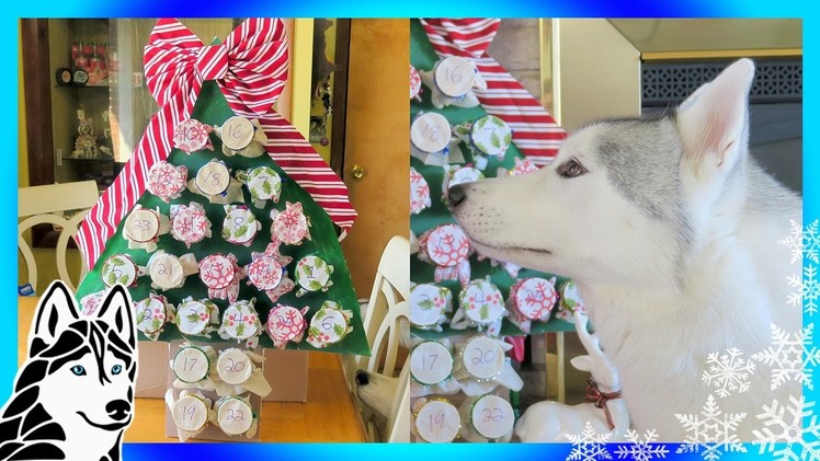 DIY DOG ADVENT CALENDAR 2016 for Christmas  