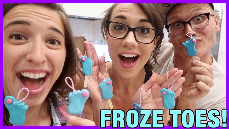 DIY Froze Toes Ornament!