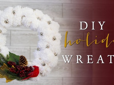 DIY Holiday Wreath! | 12 Days of Christmas Series (Day 1)