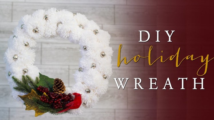 DIY Holiday Wreath! | 12 Days of Christmas Series (Day 1)