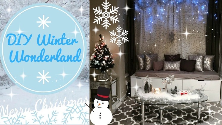 DIY Winter Wonderland Christmas Decorations | Angie Lowis