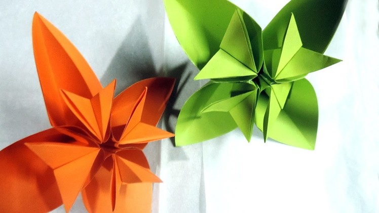 Easy Origami Kusudama Flower Folding Instructions  By Decoration Idea