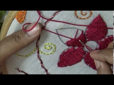 Embroidery Designs - button hole stitch(variation)