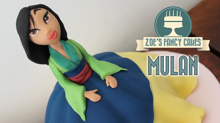Mulan doll cake Disney princess cakes