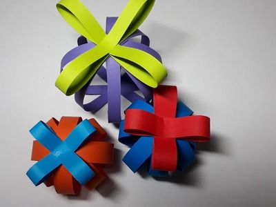 Origami Tutorial- How to fold an Easy Origami    Christmas tree decorations