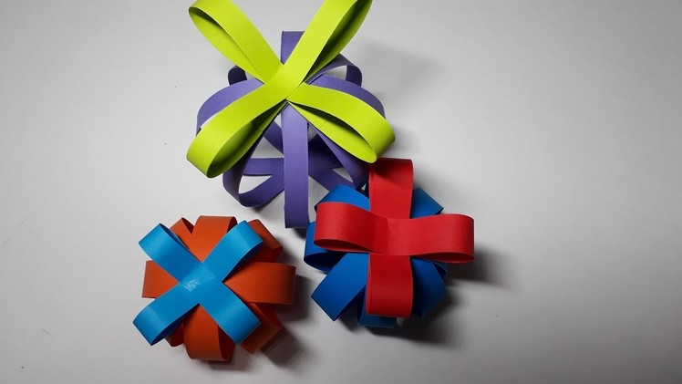 Origami Tutorial- How to fold an Easy Origami    Christmas tree decorations