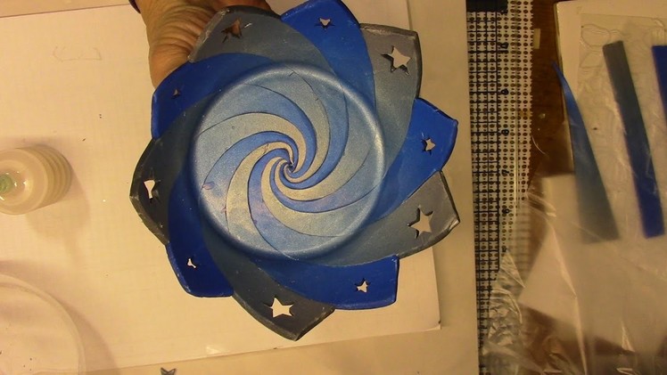Polymer Clay Swirl Bowl Tutorial