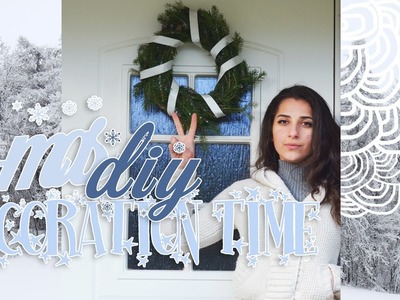 ☃ XMAS DIY ☃ Handmade Christmas Wreath! Interior Decoration!