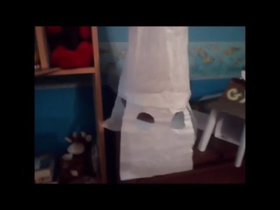 #3 KKK member mask made 100% out of tissue paper