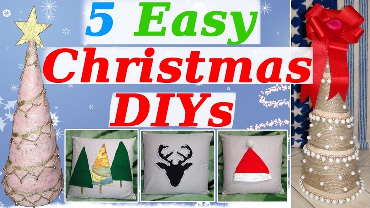 5 DIY Christmas Room Decor Ideas 