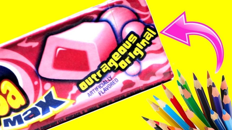 5 Easy DIY Candy Pencil Cases & Makeup Bags (Bubble Gum, Gummy. ) Cool DIYs