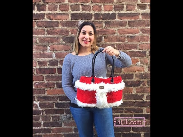 Crochet Santa Claus Bag Tutorial