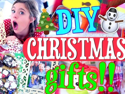 DIY Christmas Gifts!! | How to Make EASY Christmas Presents FAST!!