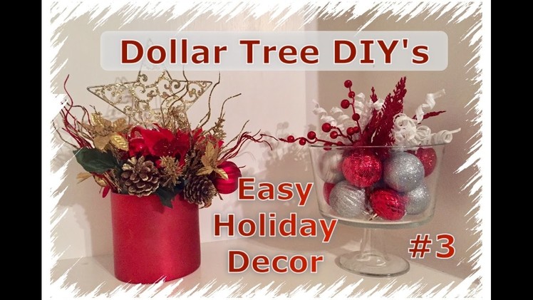DIY Dollar Tree Christmas Decor | Momma From Scratch