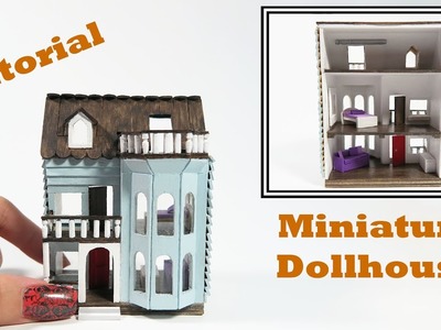 DIY Miniature Dollhouse Tutorial
