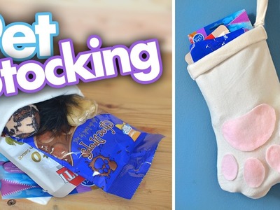 DIY Pet Stocking Gift Idea!