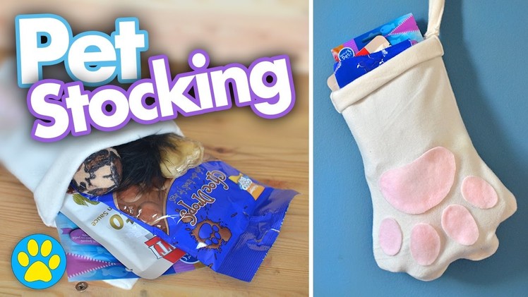 DIY Pet Stocking Gift Idea!