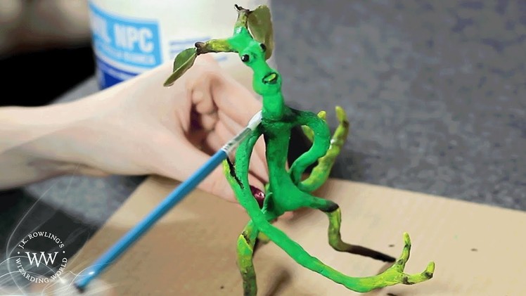 DIY Pickett the Bowtruckle by Martina Penazzi | J.K. Rowling's Wizarding World Fans