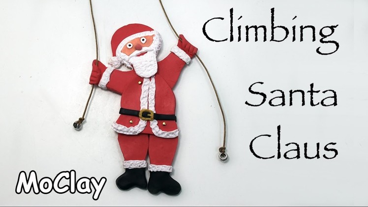 DIY Santa Claus Climbing toy - Christmas crafts