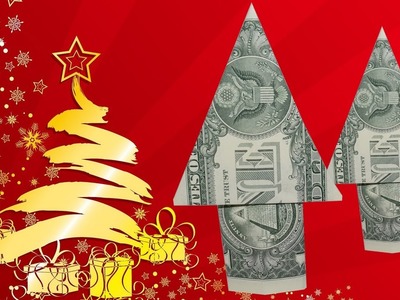 Dollar Origami: Christmas Tree| Easy tutorials and how to's for everyone #Urbanskills