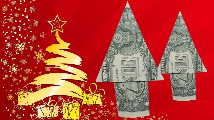 Dollar Origami: Christmas Tree| Easy tutorials and how to's for everyone #Urbanskills