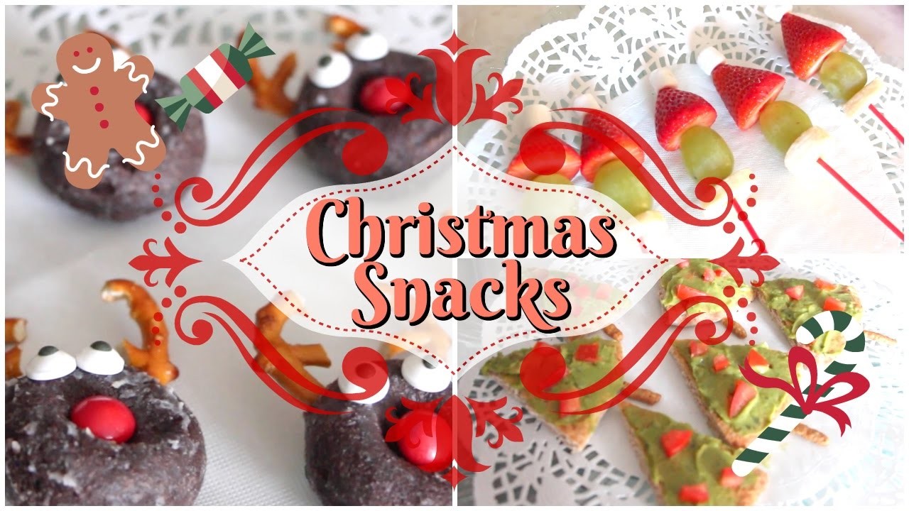 Easy DIY Holiday Snacks & Treats For Your Christmas Party! + Giveaway