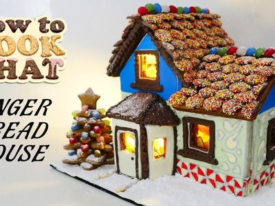 GINGERBREAD HOUSE RECIPE How To Cook That Ann Reardon