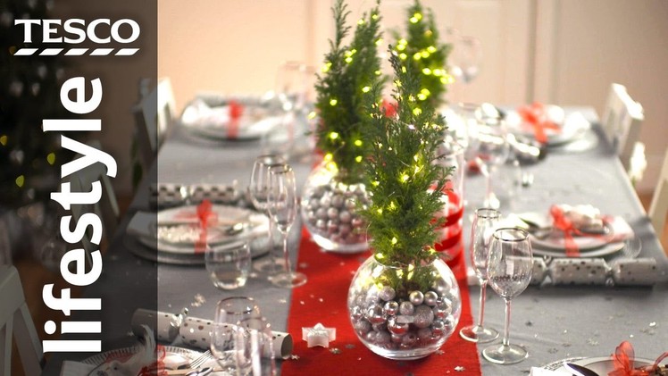 How to Dress your Christmas Table | Tesco