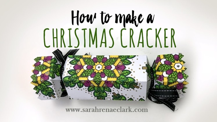 How to Make a Christmas Cracker (Tutorial and Free Template)