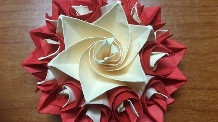 How To Make Amazing Origami Paper Rose - Handmade Crafts