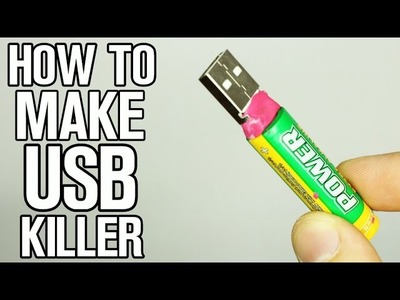 How to make USB Killer!