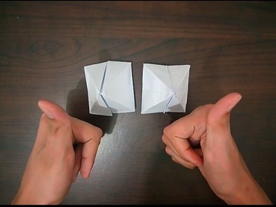 TG-World Tutorials How To Make An Origami Paper Triangle Cube