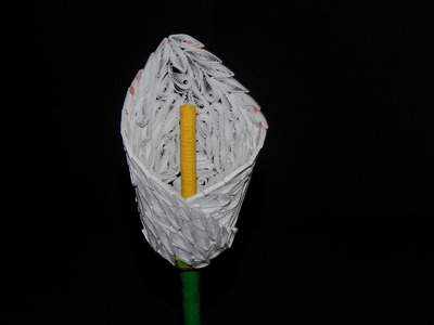 3D Quilling Calla flower