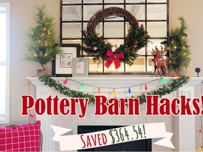 Christmas Pottery Barn Hacks | Bits of Paradis