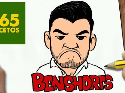 COMO DIBUJAR BENSHORTS KAWAII PASO A PASO - Dibujos kawaii faciles - How to draw Benshorts