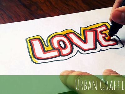 Como dibujar love en graffiti dibujos de amor como desenhar amor