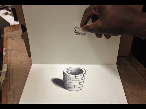 Cool 3D Trick Art - Anamorphic Illusion