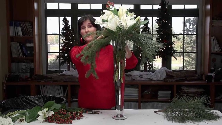 Diana Ryan -  Winter Holiday Floral Arrangements