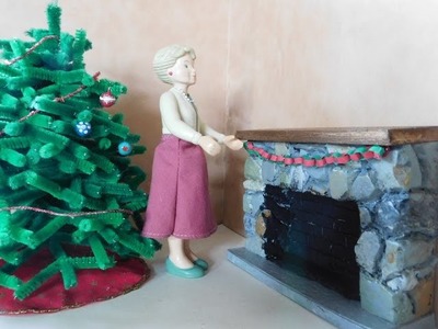 Dollhouse Miniature Christmas Garlands