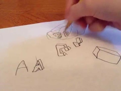 How to draw 3D Shapes!!!