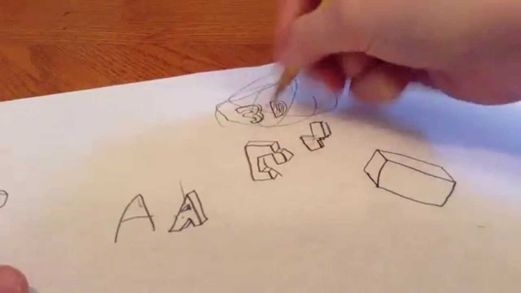 How to draw 3D Shapes!!!